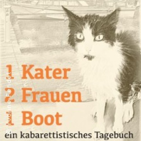 1 Kater 2 Frauen 1 Boot - Lesung | Lisazennerart Brandenburg an der Havel - BRANDENBURG AN DER HAVEL - 05.04.2025 19:30