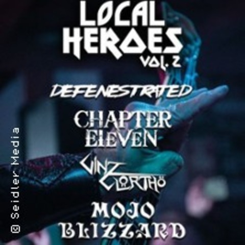 Local Heroes Vol. II im Rockclub Selb - mit Defenestrated, Chapter Eleven, u.v.m. - SELB - 18.01.2025 20:00