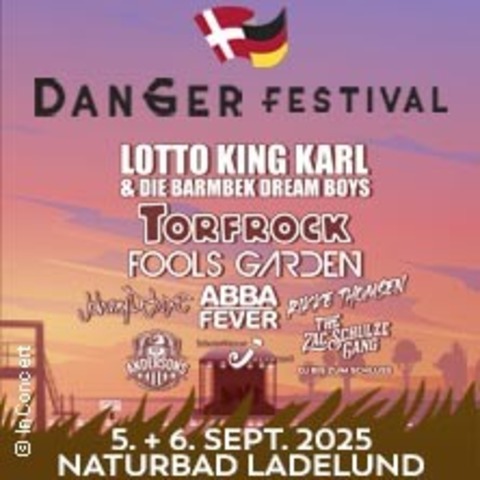 VIP Camping Weekend | Danger Festival 2025 - Deutsch-Dnisches Grenzfestival - LADELUND - 05.09.2025 10:00