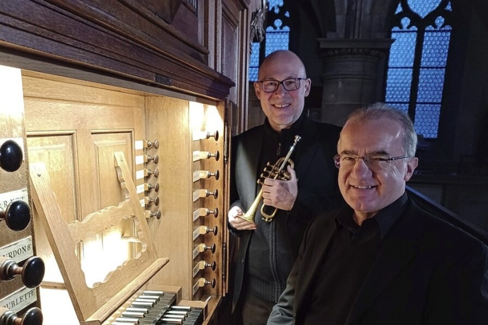 Bernhard Mnchbach und Thomas Strau geben ein weihnachtliches Konzert in der Offenburger Klosterkirche - Badische Zeitung TICKET