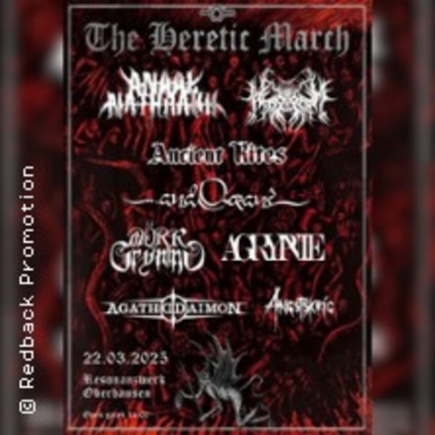 The Heretic March - Festival - Vol. III | Resonanzwerk Oberhausen - OBERHAUSEN - 22.03.2025 14:30