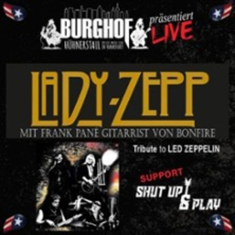 Lady Zepp Tribute to Led Zeppelin - Mit Frank Pan, Gitarrist von Bonfire - FRANKFURT AM MAIN - 23.05.2025 20:00