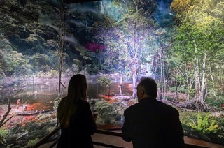 Neue Schau im Gasometer in Pforzheim ermglicht 360-Grad-Blick in den Regenwald