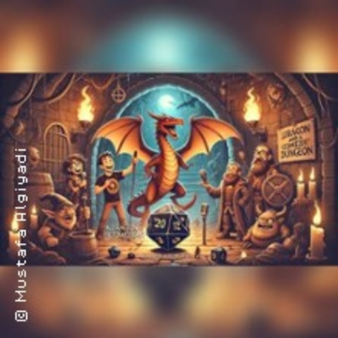 Dragon and Comedian Walk into a Dungeon - Dungeons and Dragons Comedy Show - FRANKFURT AM MAIN - 07.02.2025 20:00