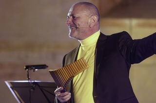 Panfltist Oscar Javelot prsentiert in der Mllheimer Martinskirche sein Programm "My Heaven"