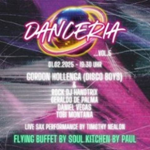 Danceria - mit Dj Gordon Hollenga ( Disco Boys ) - BRAUNSCHWEIG - 01.02.2025 19:30