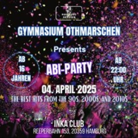 Abi-Party 16+ (Gymnasium Othmarschen) | Cave Club Lounge - HAMBURG - 04.04.2025 22:00