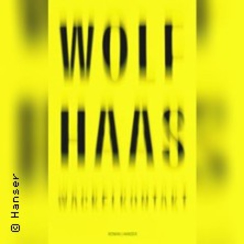 Wolf Haas - Nrnberg - 18.10.2025 20:00