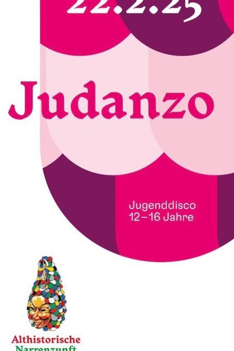 JuDANzO - Die Jugenddisco der Althistorischen Narrenzunft Offenburg - fr Jugendliche von 12 bis 16 Jahren - Offenburg - 22.02.2025 19:00