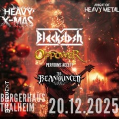 Heavy X-Mas - Oppower & Blackslash - Leibertingen, Buchheim - 20.12.2025 20:00