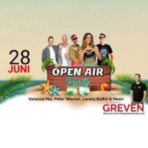 Sommer Open-Air-Party 2025 mit Vanessa Mai, Peter Wackel, Lorenz Bffel und NEON - GREVEN - 28.06.2025 16:00
