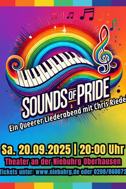 Sounds of Pride - Ein Queerer Liederabend - Oberhausen - 20.09.2025 20:00