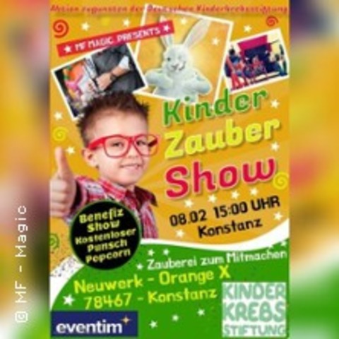 Kinder Zauber Show zum Mitmachen - Konstanz - 08.02.2025 15:00