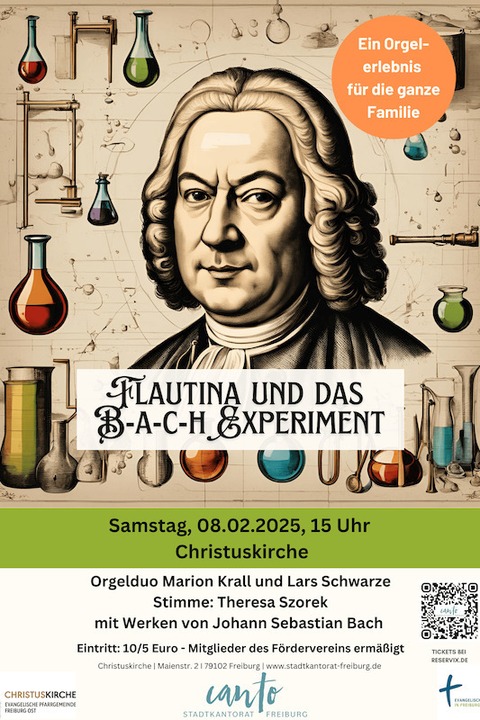 Flautina - Flautina und das B-A-C-H Experiment - Freiburg - 08.02.2025 15:00