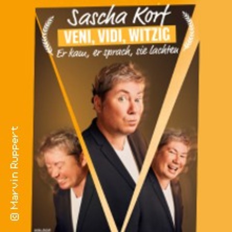 Sascha Korf - Veni, Vidi, Witzig - HOLZWICKEDE - 10.10.2025 20:00