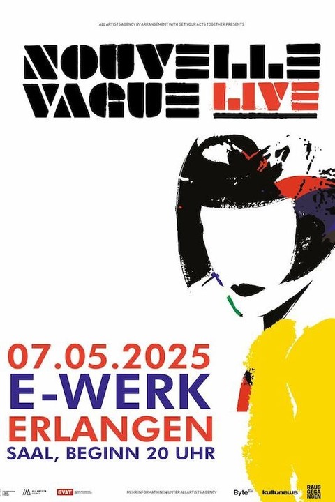 Nouvelle Vague - Live 2025 - Erlangen - 07.05.2025 20:00