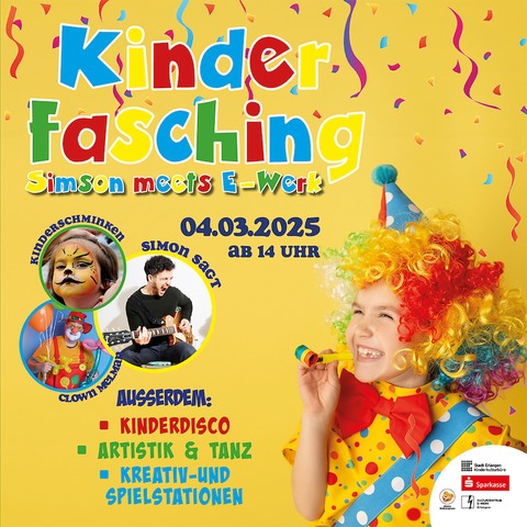 Kinderfasching - Erlangen - 04.03.2025 14:00