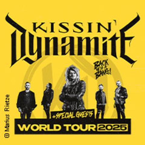 Kissin' Dynamite - Back With A Bang! World Tour 2025 - Filderstadt - 25.10.2025 19:15