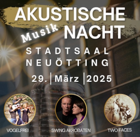 Akustische Musik Nacht - Livekonzert - Neutting - 29.03.2025 20:00