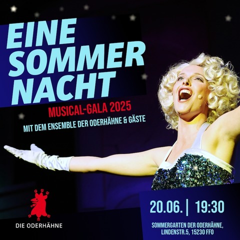 Eine Sommernacht - Gala mit den schnsten Musical-Hits - Frankfurt (Oder) - 20.06.2025 19:30