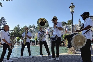 Die Black Forest Brass Company tritt im Schlosskeller Emmendingen auf