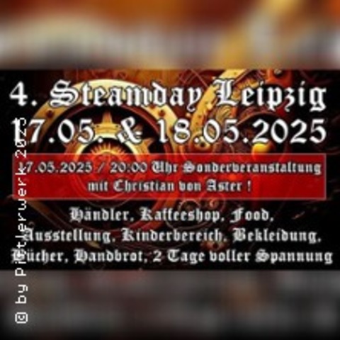4. Steam Day Festival 2025 - LEIPZIG - 17.05.2025 12:00