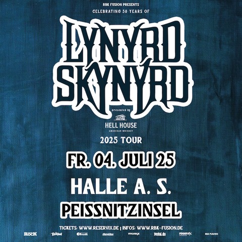 LYNYRD SKYNYRD - CELEBRATING 50 YEARS - Halle (Saale) - 04.07.2025 19:30