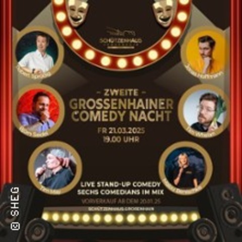 Zweite Grossenhainer Comedy-Nacht - GROSSENHAIN - 21.03.2025 19:00