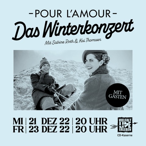 Pour L´Amour - Winterkonzert - Celle - 12.12.2025 20:00