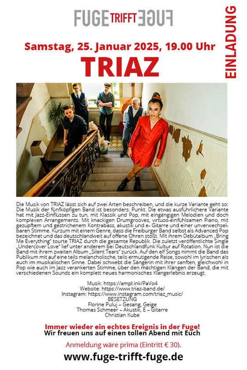 TRIAZ - Denzlingen - 25.01.2025 19:00