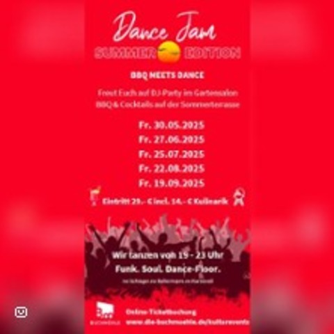 Dance Jam - Summer Edition - BERGISCH GLADBACH - 30.05.2025 19:00