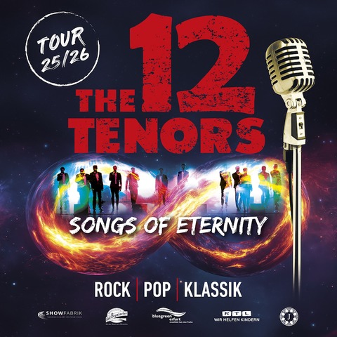 The 12 Tenors - Songs of Eternity - Tuttlingen - 18.01.2026 20:00