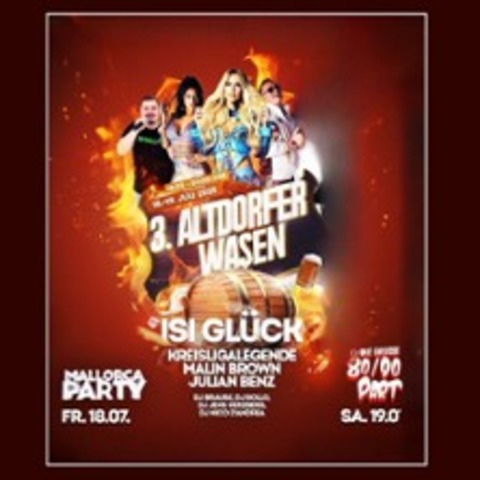 3. Altdorfer Wasen - Kombiticket (Fr & Sa) - Altdorf - 18.07.2025 18:00