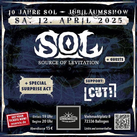 Source of Levitation - Balingen - 12.04.2025 20:00