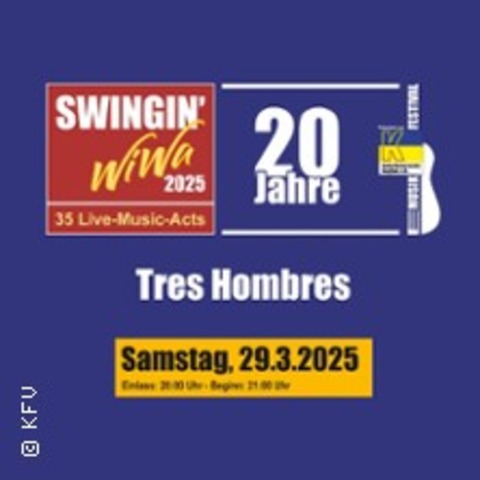 Tres Hombres - ZZ Top Tribute - KAISERSLAUTERN - 23.05.2025 20:30