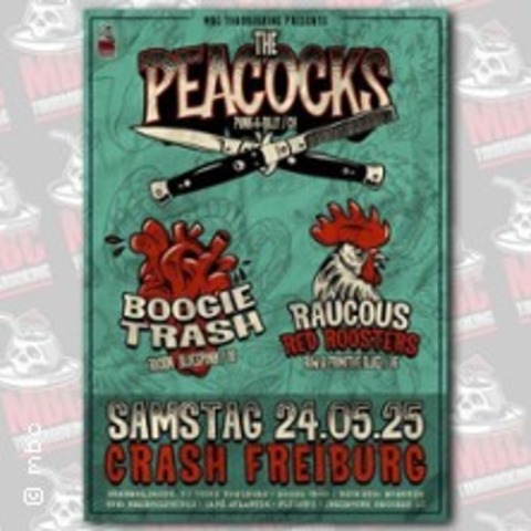 Peacocks // Boogie Trash + more - Freiburg - 24.05.2025 19:00