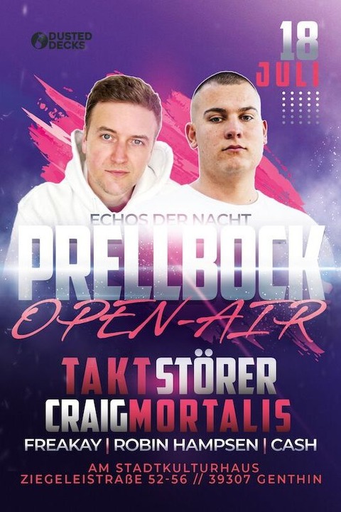 Echos der Nacht Stage prsentiert: Prellbock OpenAir - Echos der Nacht: Prellbock OpenAir - Genthin - 18.07.2025 20:00