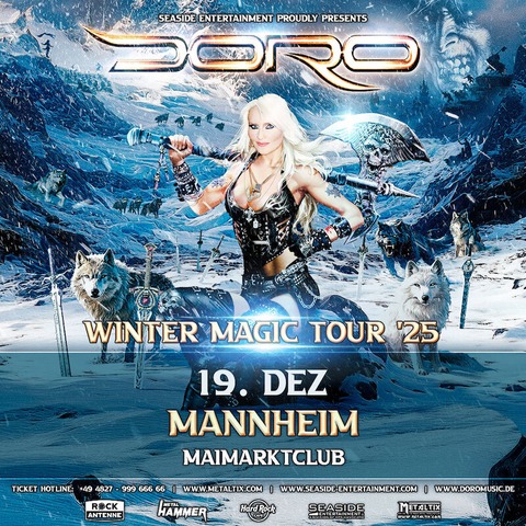 Doro - Winter Magic Tour 2025 - Mannheim - 19.12.2025 20:00