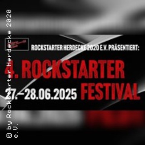 4. Rockstarter Festival - HERDECKE - 27.06.2025 17:00
