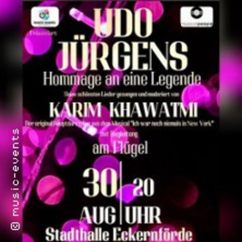 Udo Jrgens - Eine Hommage - Eckernfrde - 30.08.2025 20:00