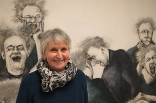 Ausstellung "ach" mit Werken von Mascha Klein in der Galerie Regardez in Lrrach