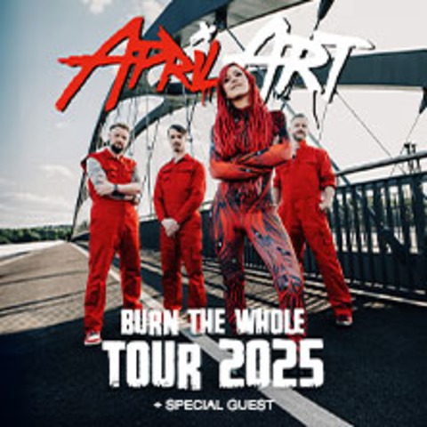 April Art - Burn The Whole Tour 2025 - Stuttgart - 02.10.2025 20:00