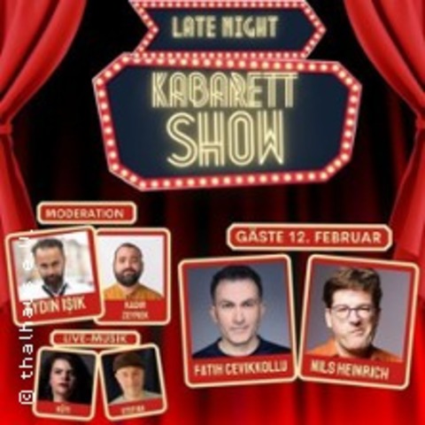 Thalhaus Late-Night Kabarett Show - Wuppertal - 12.02.2025 20:00