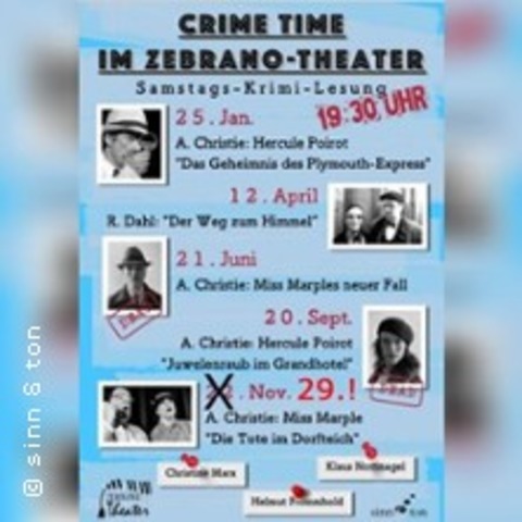 Hercule Poirot - Juwelenraub im Grandhotel - BERLIN - 20.09.2025 19:30