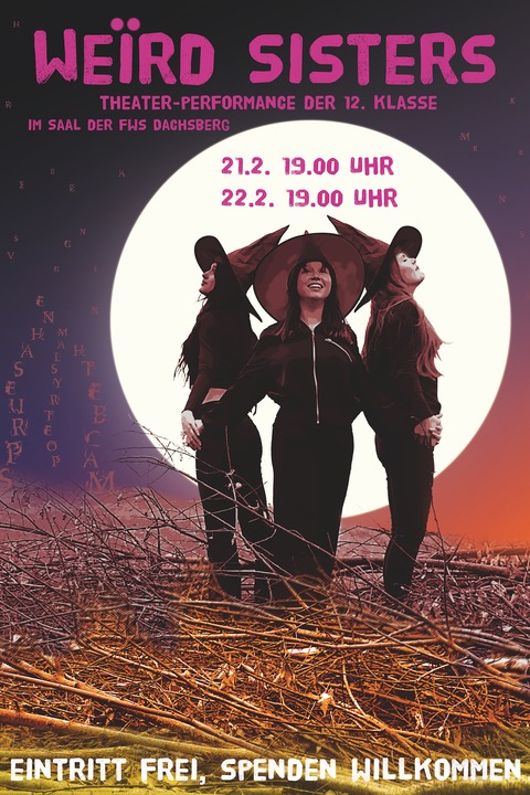 Weird Sisters - Dachsberg - 21.02.2025 19:00