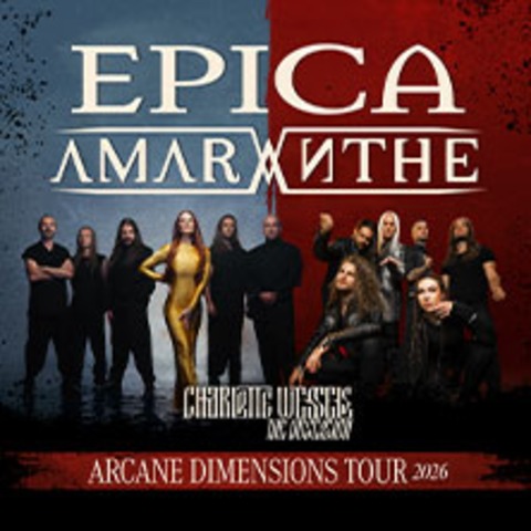 Epica & Amaranthe - Arcane Dimensions Tour 2026 - BERLIN - 08.03.2026 18:30