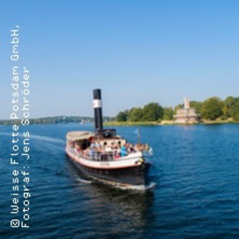 Dampfschiff Gustav - Dampfschifffahrt Potsdamer Schlsser & Park - POTSDAM - 10.07.2025 16:00