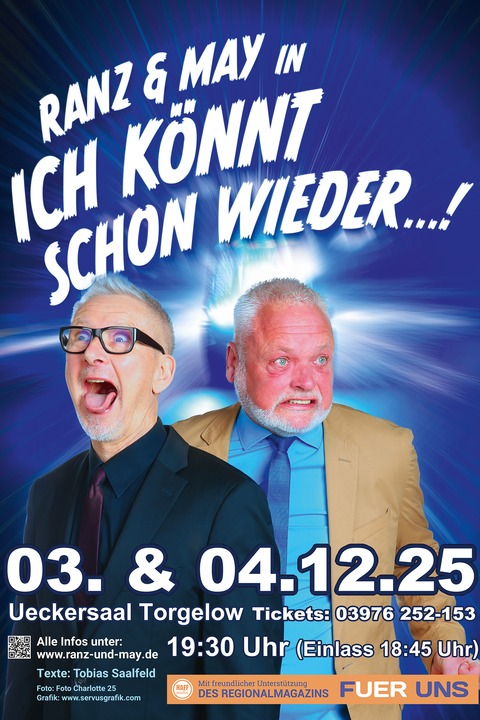 &#8222;Ich knnt schon wieder&#8220; - Torgelow - 03.12.2025 19:30