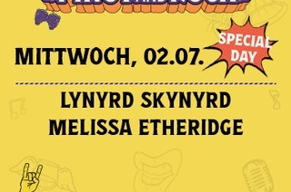 Lynyrd Skynyrd + Melissa Etheridge bei Pinot and Rock 2025, 02.07.2025