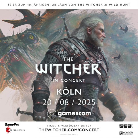 The Witcher in Concert x gamescom 2025 - 10 Jahre The Witcher 3: Wild Hunt - Kln - 20.08.2025 20:00